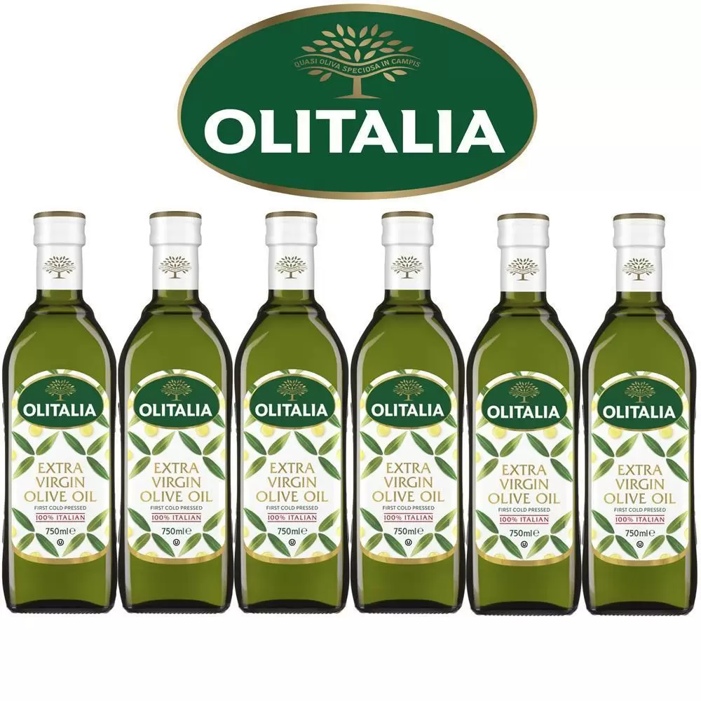 Olitalia奧利塔特級初榨橄欖油禮盒組750mlx6瓶