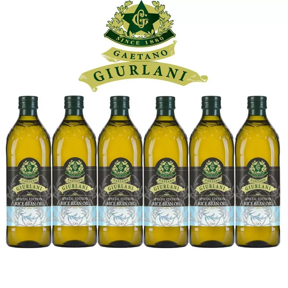 Giurlani喬凡尼玄米油禮盒組1000mlx6瓶