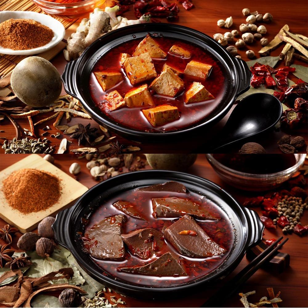 【I-CHICKEN艾其肯】麻辣鴨血/豆腐(500g/包)x10包