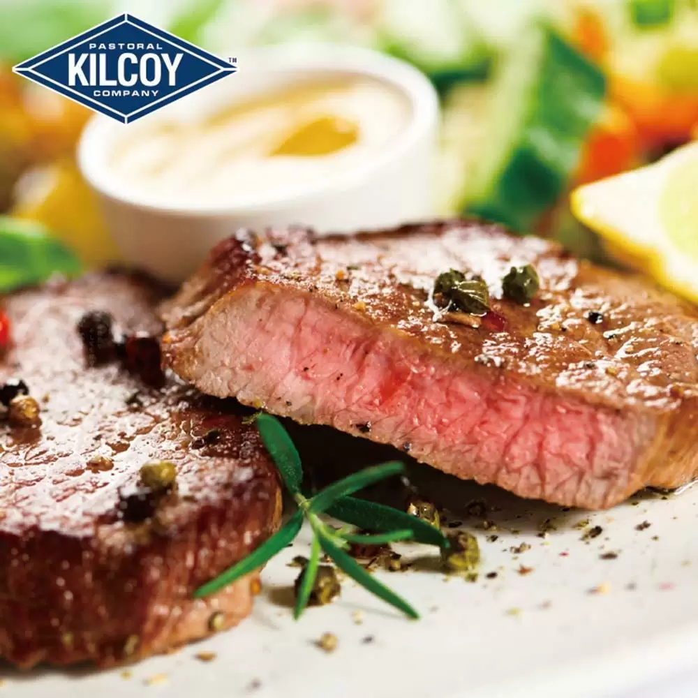 【勝崎生鮮】澳洲安格斯黑牛藍鑽凝脂牛排15片組(150公克/1片)