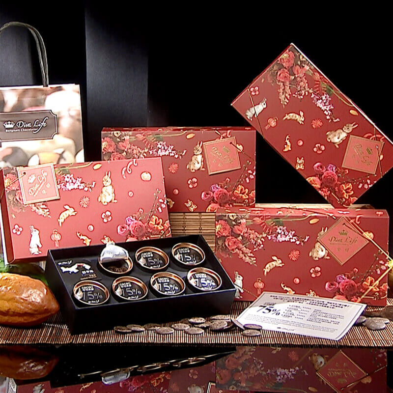 Diva Life 養身保健黑巧克力禮盒限量組- ViVa美好購物網