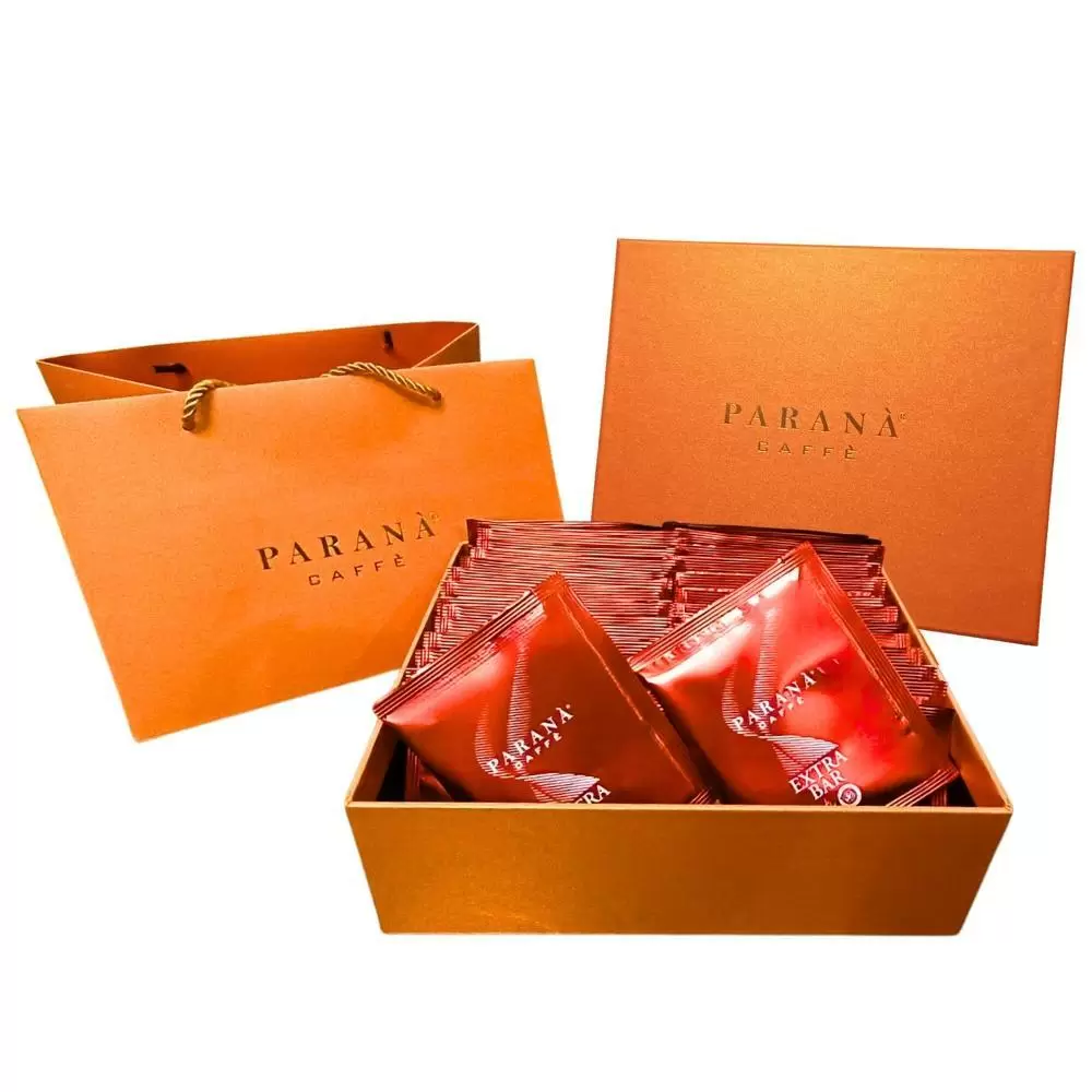 【PARANA  義大利金牌咖啡】精品豐饒濾掛包 禮盒組;30包/盒 +提袋