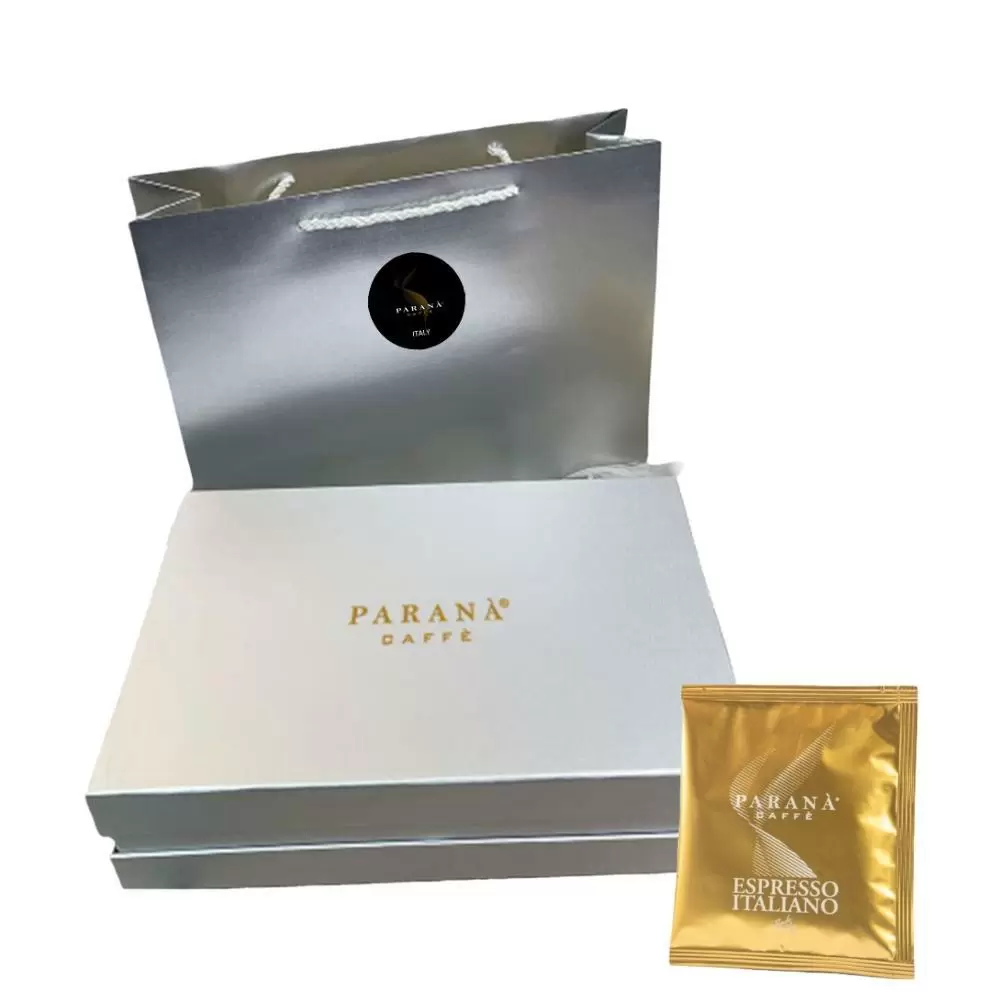 【PARANA  義大利金牌咖啡】節慶系列 金牌獎濃縮咖啡濾掛包禮盒 60包/盒 +精品提袋