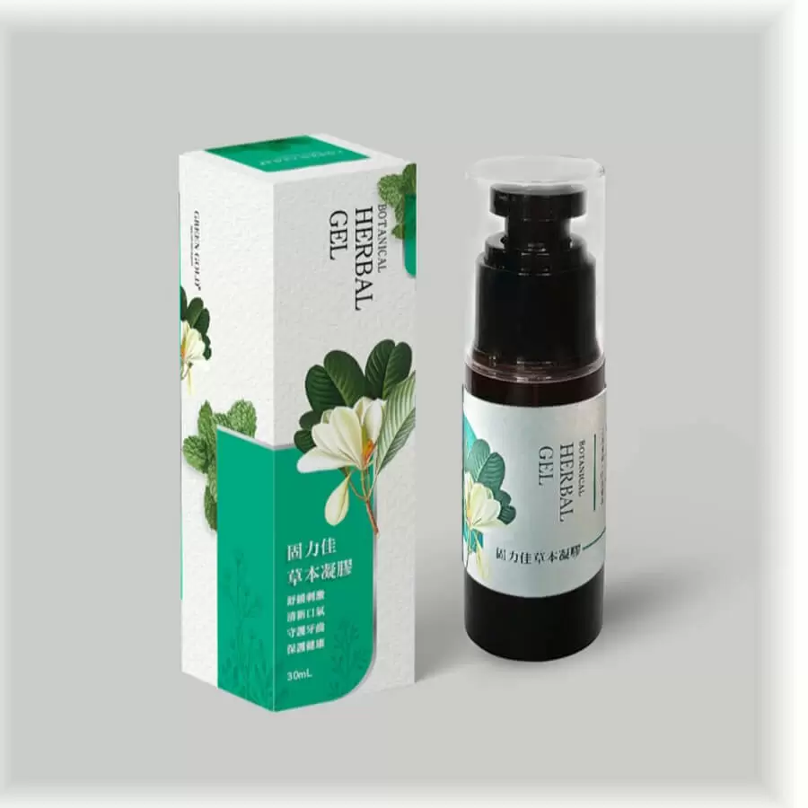 GREEN GOLD固力佳草本植萃亮潔顧齒凝膠(30ml)/瓶×6
