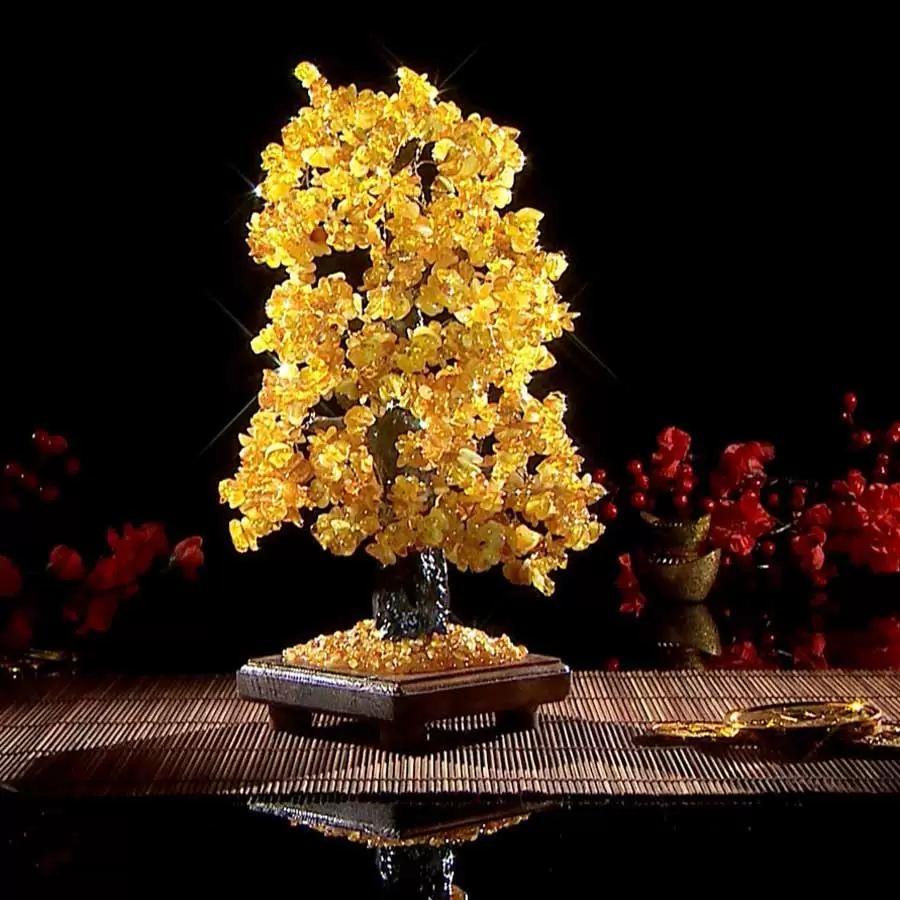 春天珠寶能量爆發原礦無憂琥珀樹