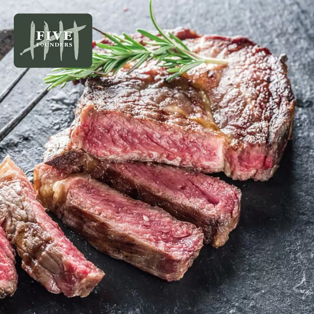 【勝崎生鮮】澳洲YP碳中和牛老饕肋眼牛排4片組(150公克/1片)