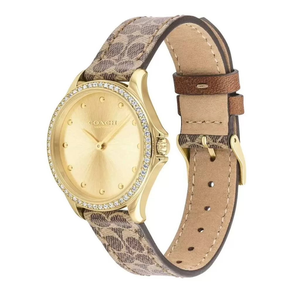 COACH限定LOGO腕錶回饋組
