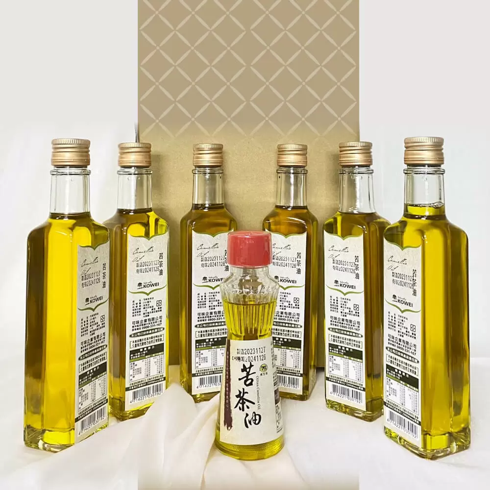 iTQi米其林認證可味高山冷壓苦茶油(250ml/瓶)Ｘ6瓶