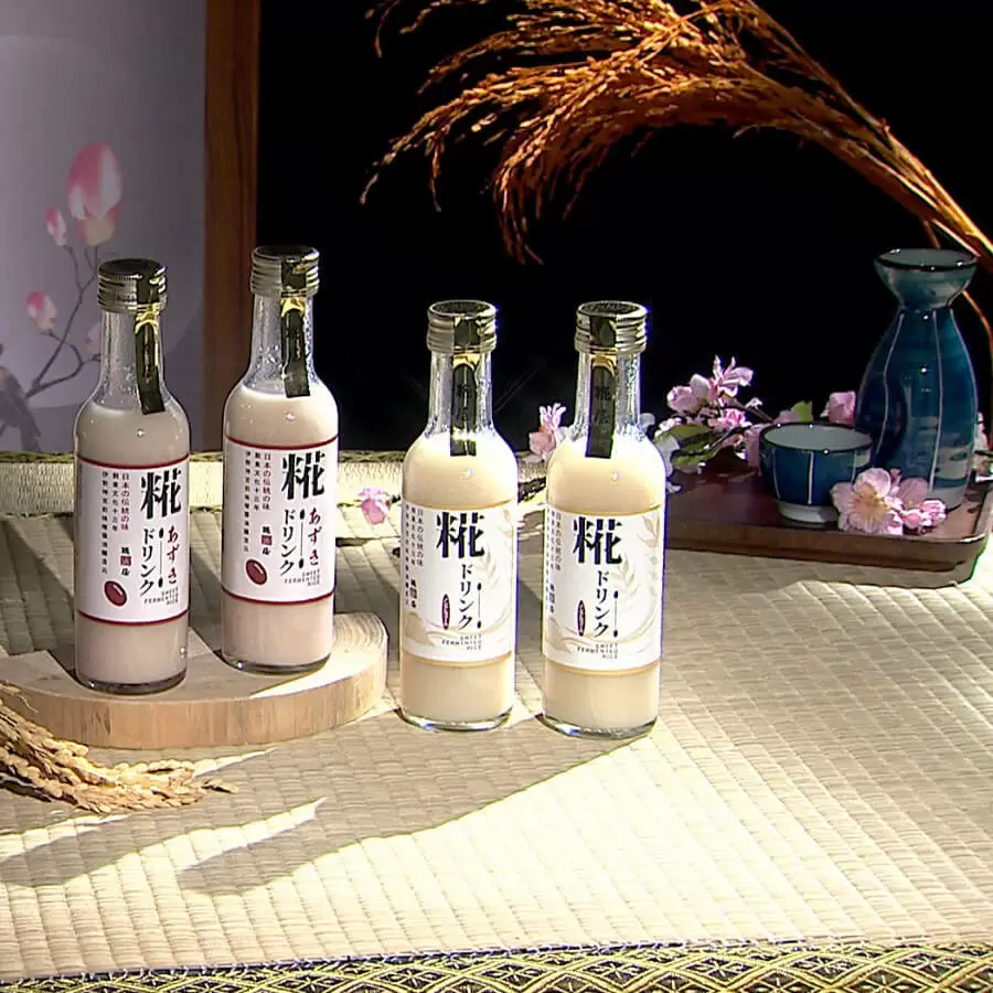 日本百年米花屋超級食物甘米花長壽禮盒組(8瓶/盒)Ｘ1盒