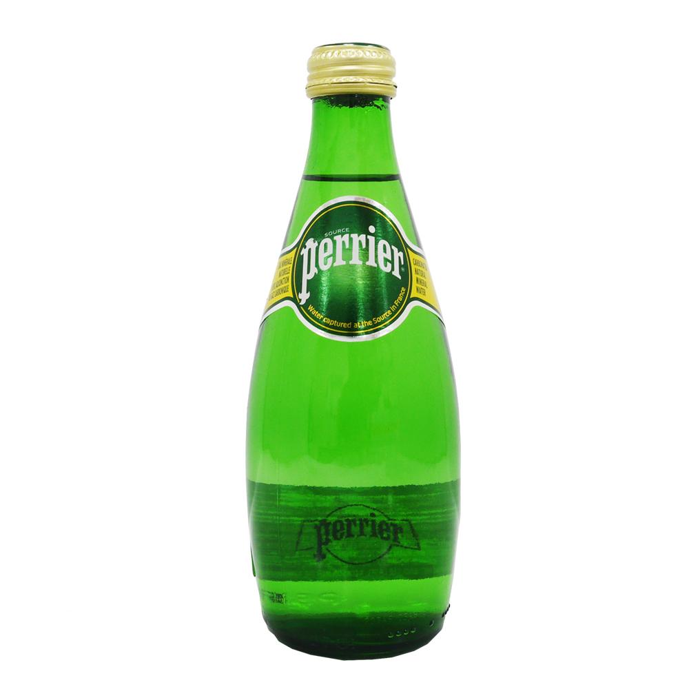 PERRIER 氣泡礦泉水 玻璃瓶裝330ml(24瓶/箱)