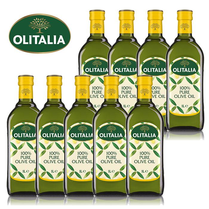 【奧利塔olitalia】純橄欖油1000ml  (9瓶團購組A230002x9)