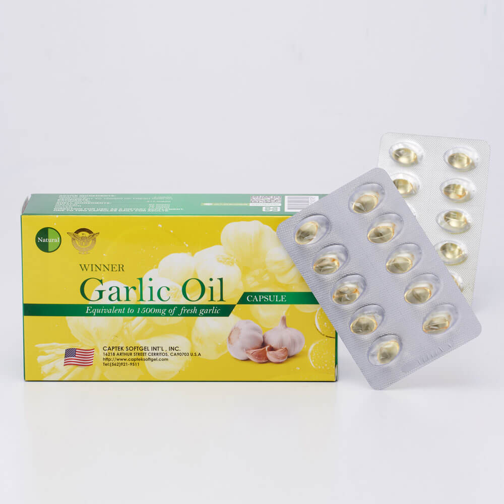 Natural D 冷壓萃取大蒜精 (30粒)/盒x4 
