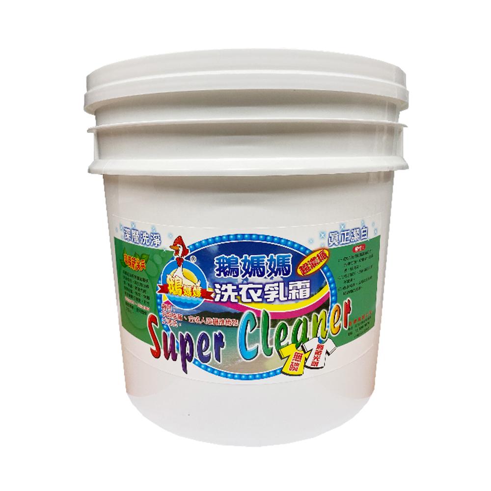 【鵝媽媽】深層洗淨超濃縮洗衣乳霜 (4KG/桶)x4桶