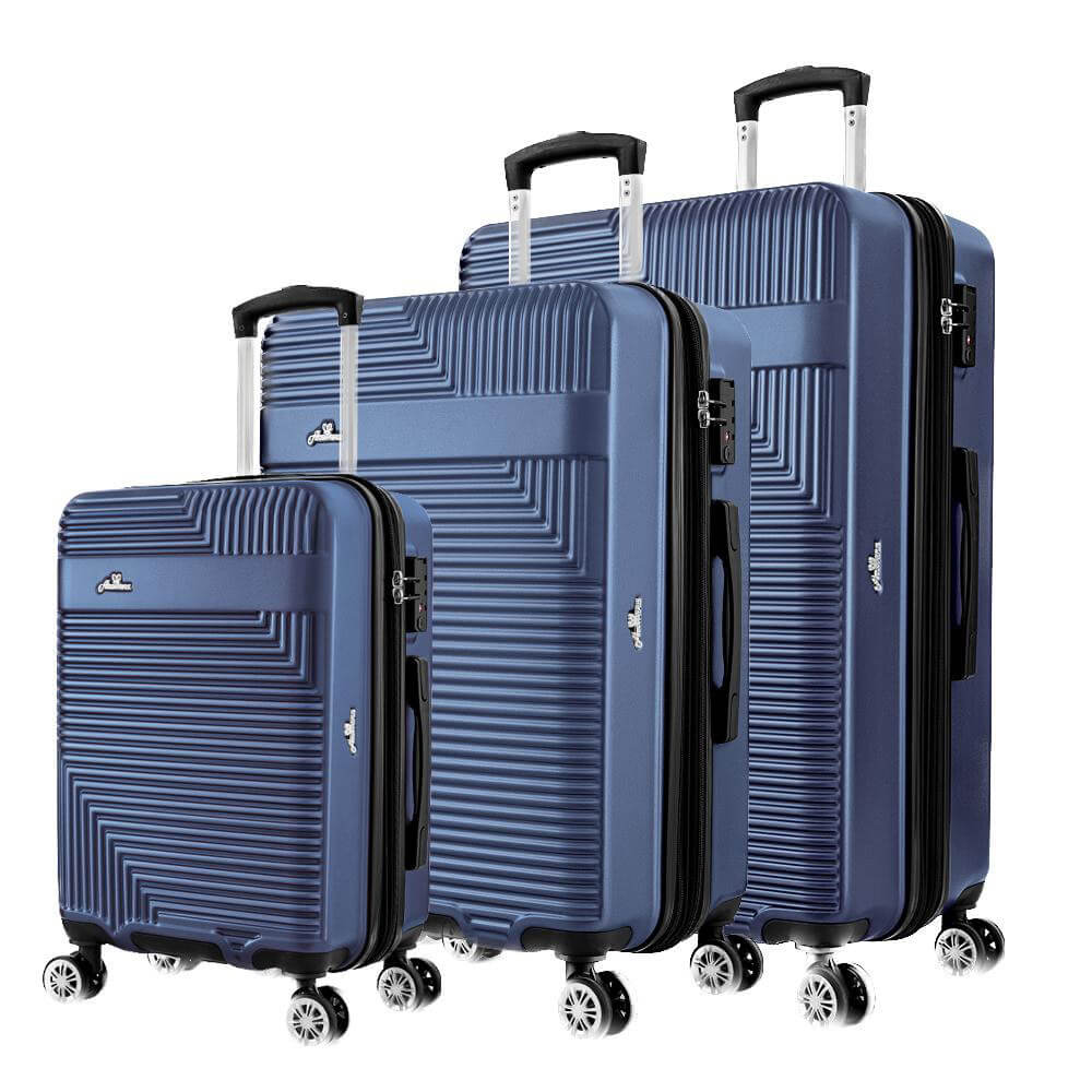 Arowana 炫彩流線PC旅行箱超值組(20吋+25吋+29吋) - ViVa美好購物網