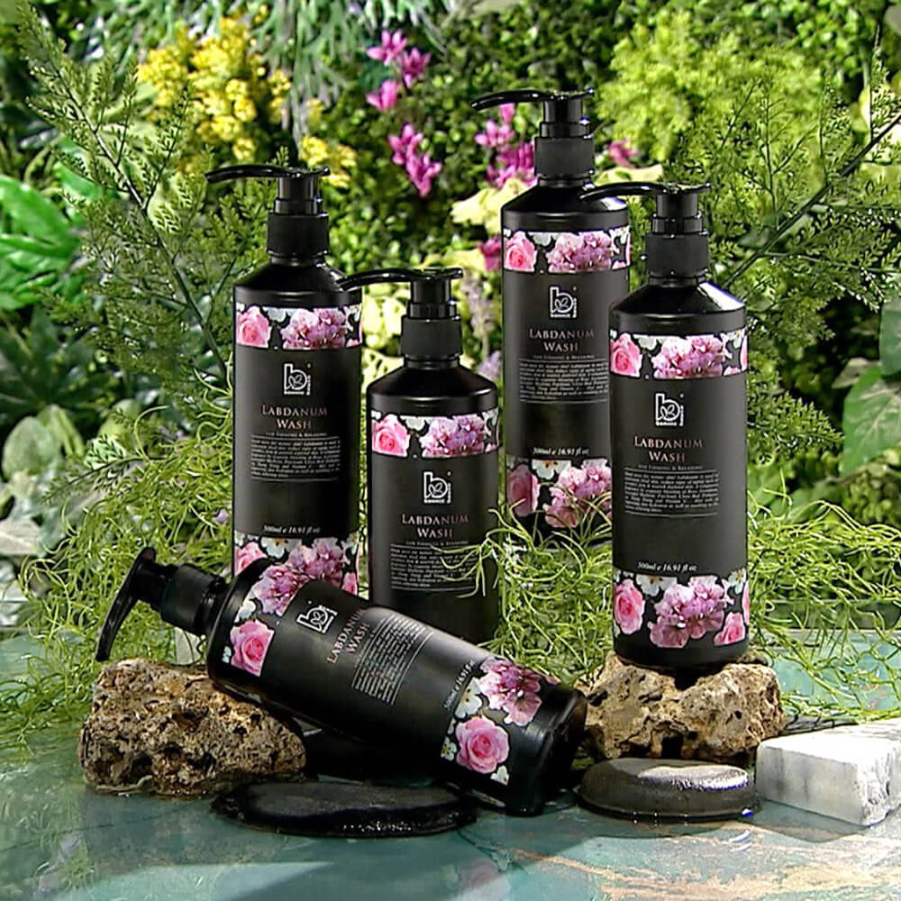 Bonnie House岩玫瑰精油沐浴膠(500ml/瓶)x5瓶 