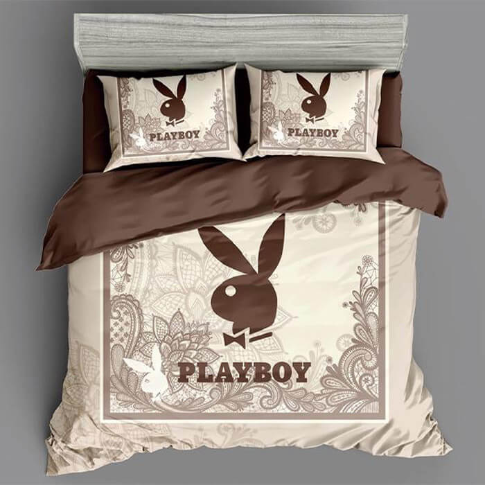 PLAYBOY經典兔兔兩用被床包組