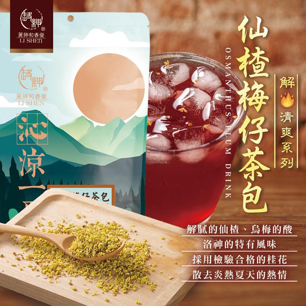 【麗紳和春堂】仙楂梅仔茶包(6gx20入/袋)x2袋