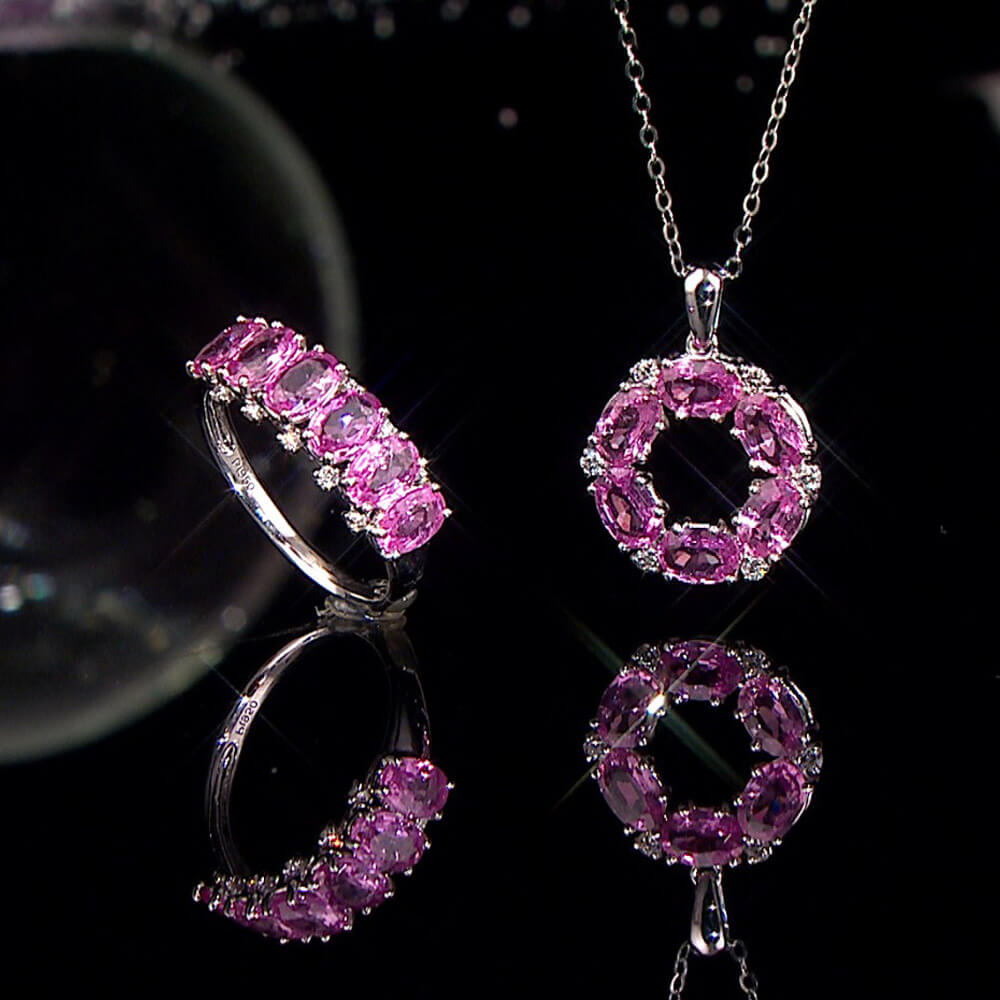 尚品MYEZ粉之戀鑽墜