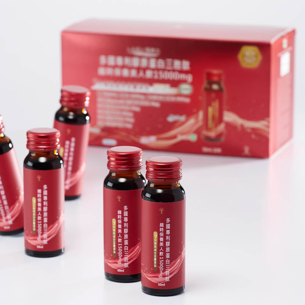多專利15000mg膠原胜月太飲(10瓶/盒)×3盒