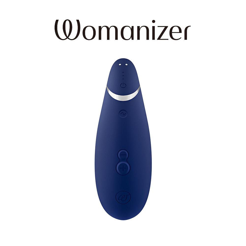 德國Womanizer Premium 2 吸吮愉悅器(藍)
