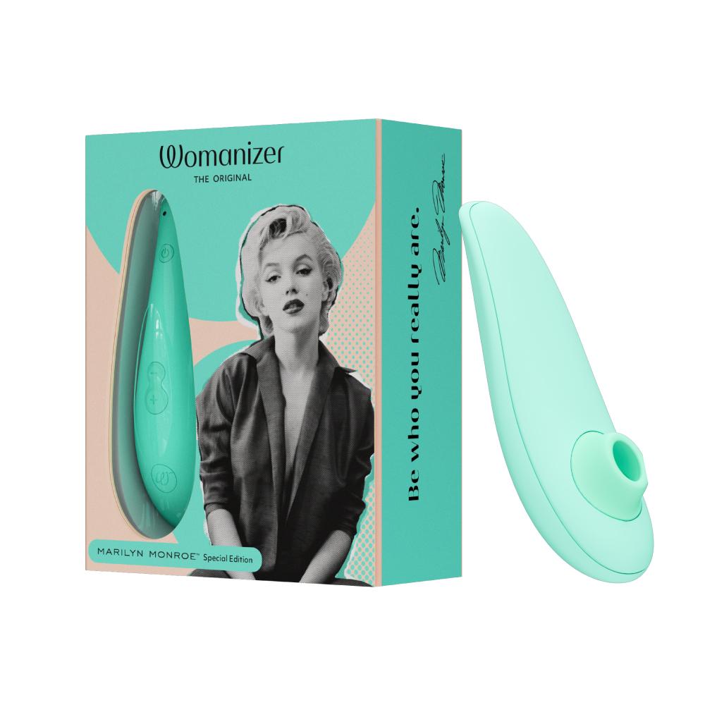 德國Womanizer Classic 2 吸吮愉悅器瑪麗蓮夢露特別版(薄荷綠)