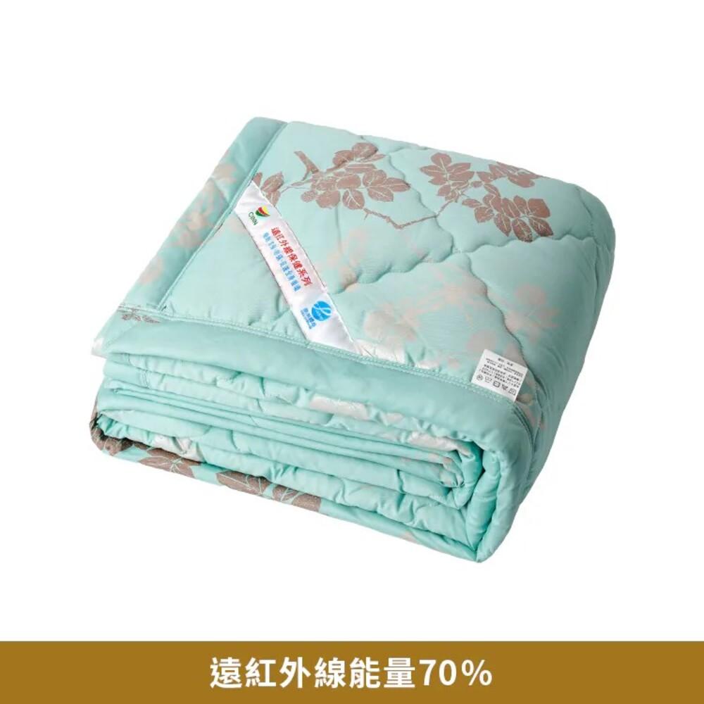 【卓瑩】奈米遠紅外線-薄荷綠涼被-夏季-5x6呎(湖綠色) 