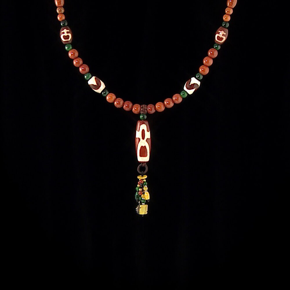 鉑金典藏火供老礦財寶天珠- ViVa美好購物網