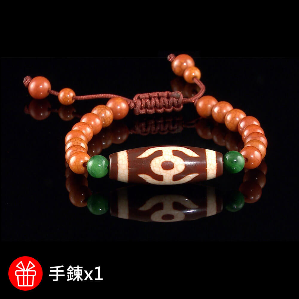 鉑金典藏火供老礦財寶天珠- ViVa美好購物網