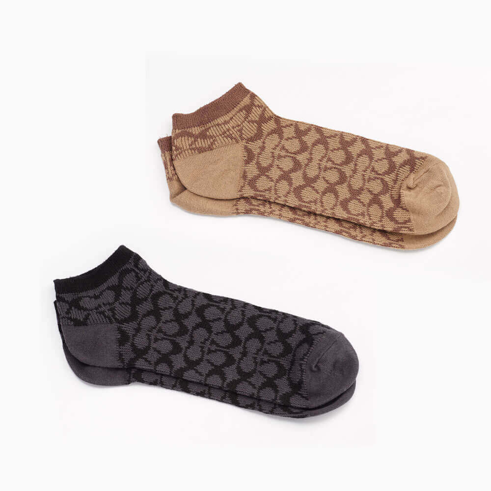 COACH 造型襪兩入