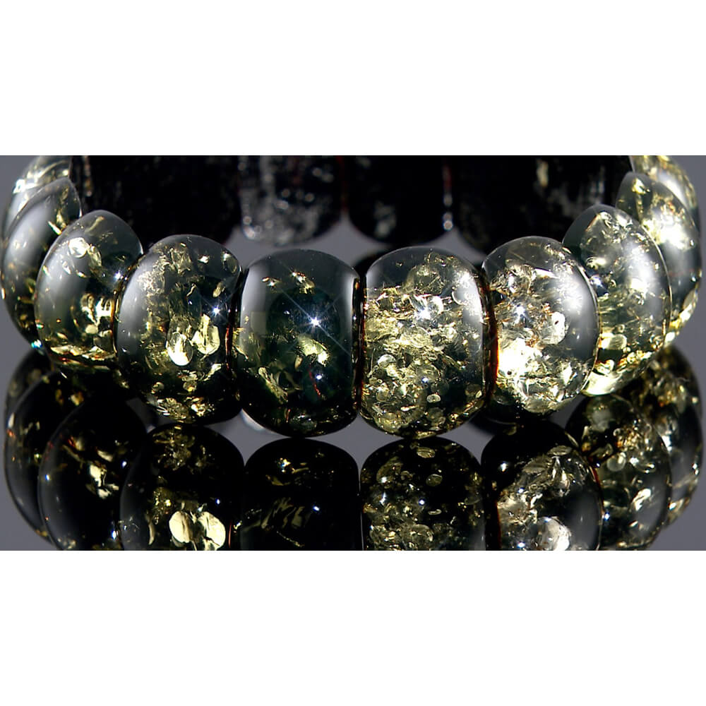 AF AMBER ART波蘭原裝綠珀手排- ViVa美好購物網