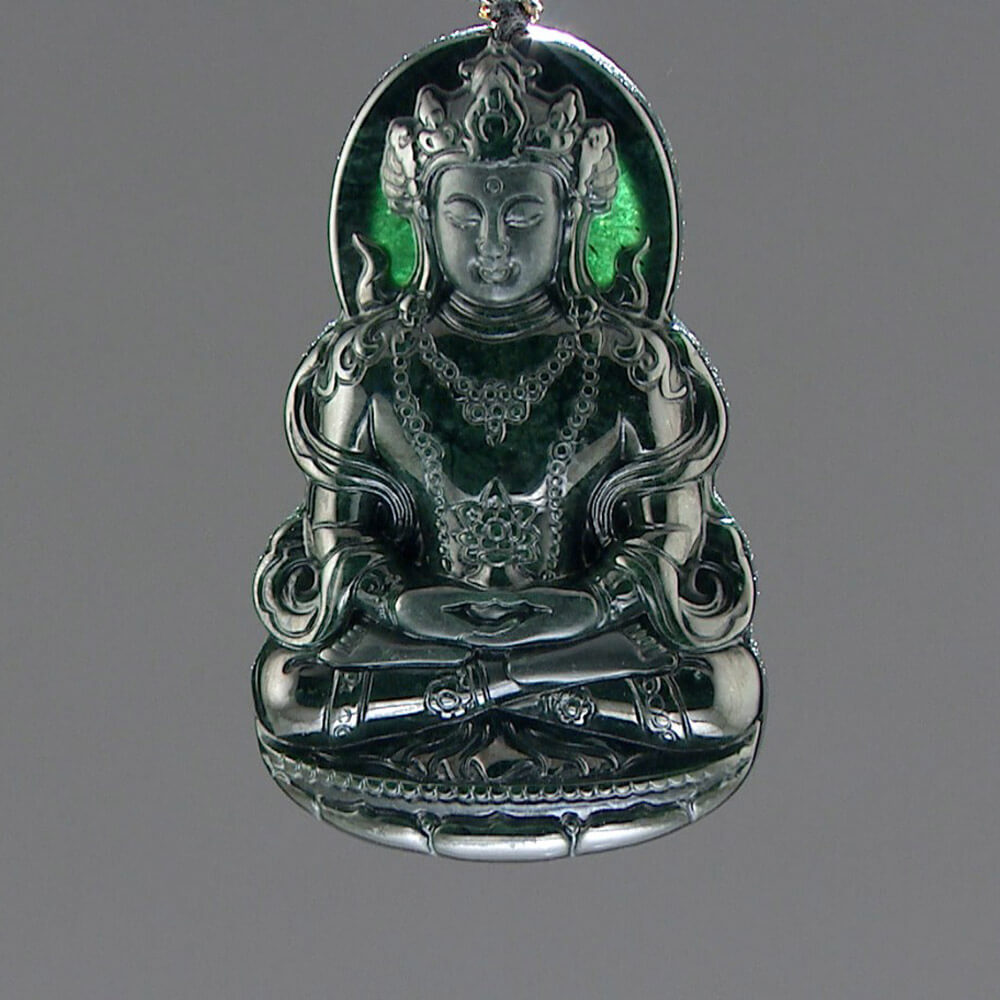 富貴傳家綠度母頂級墨翠- ViVa美好購物網