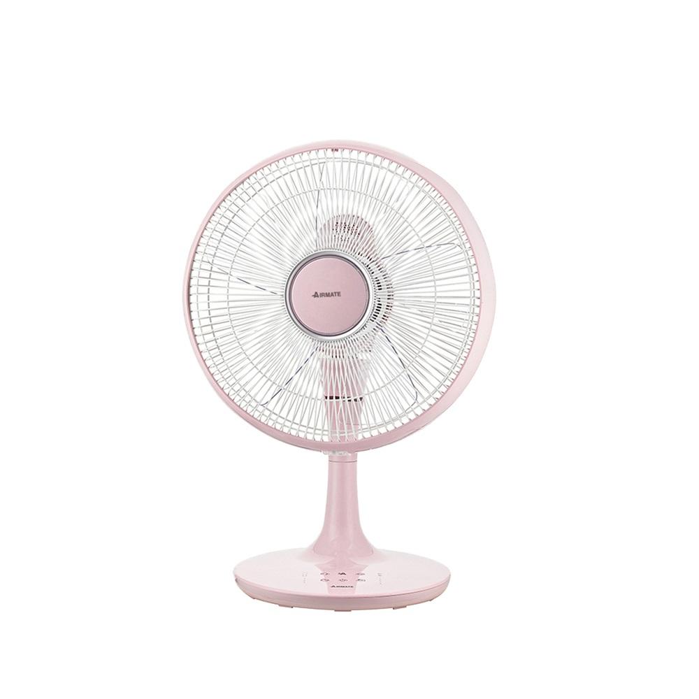 【AIRMATE】12吋DC負離子桌扇FD3015M-粉紅色