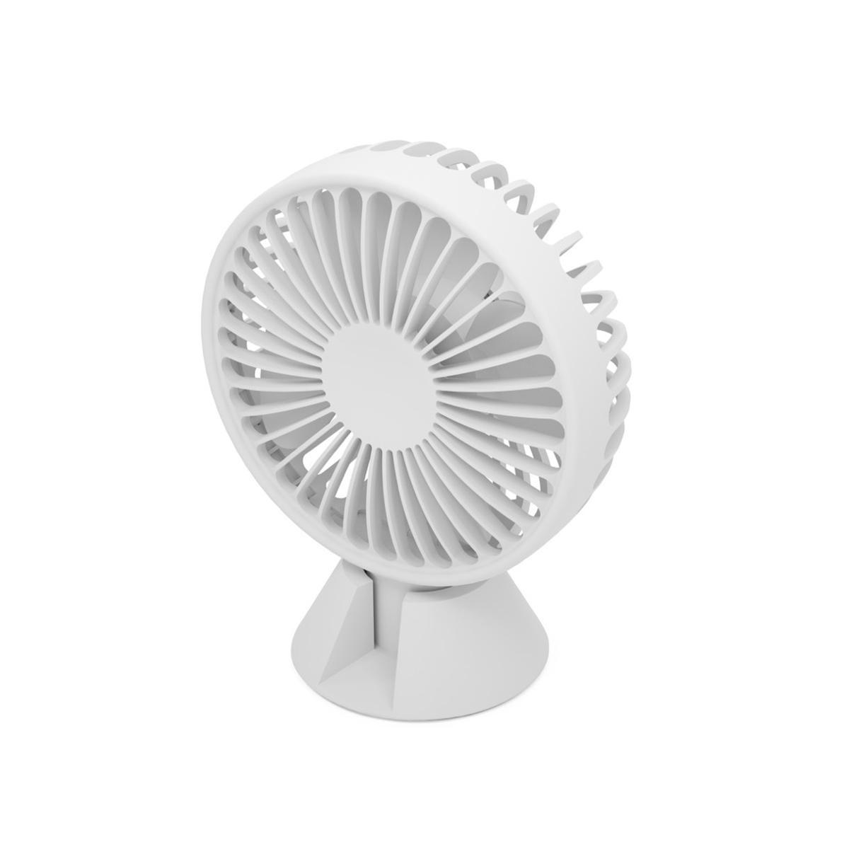 【AIRMATE】日系質感USB組合式風扇UD803雪花白