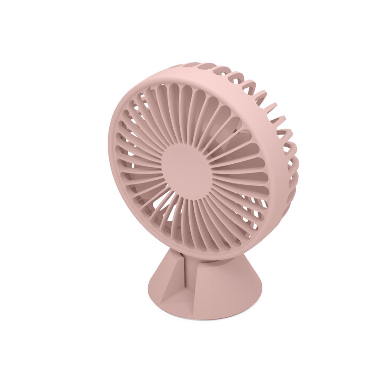 【AIRMATE】日系質感USB組合式風扇UD803莓果粉