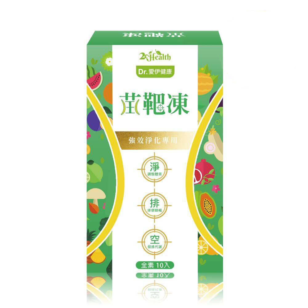Dr.愛伊專利標靶酵素順暢凍(10包/盒)×10盒 