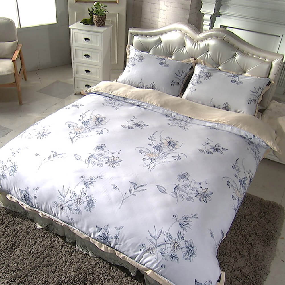 法國皇家百合100支紗天絲寢具