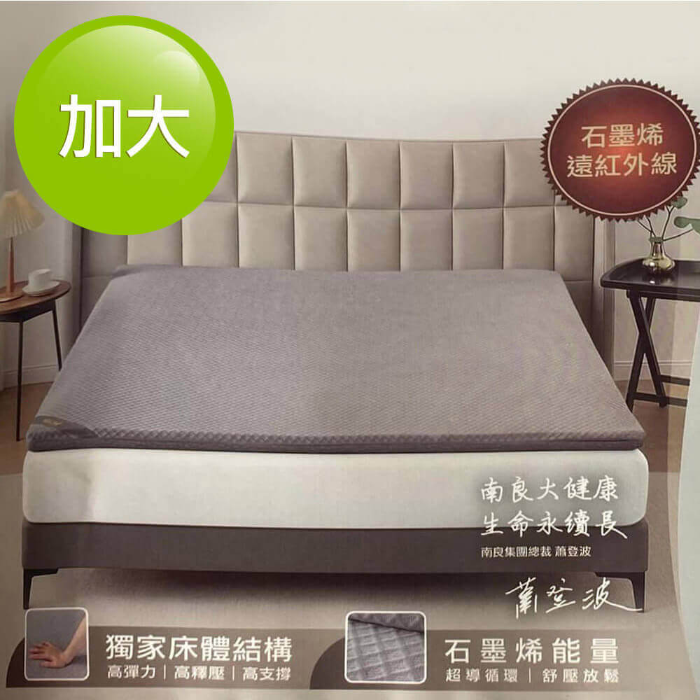 南良集團能量釋壓暖眠床墊-加