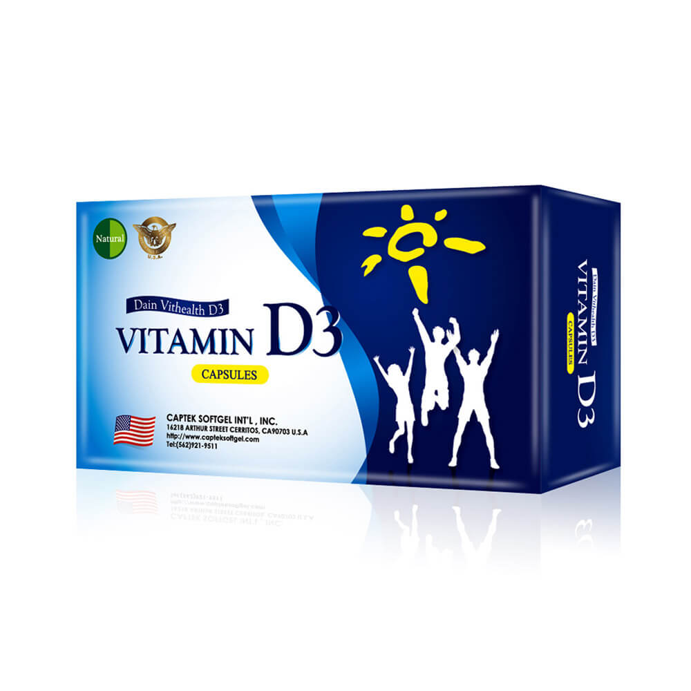 Natural D美國藥廠維他命D(30粒/盒)x4盒  