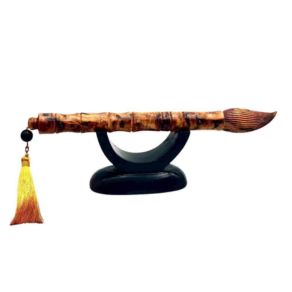 鑑寶真藏認證雷劈木大筆進財