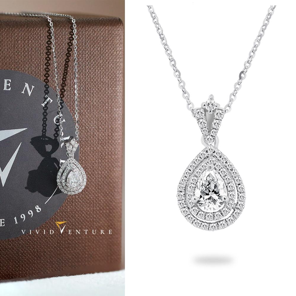 亞帝芬奇 GIA 50分 DVS1 天然鑽石 真鑽 項鍊 璀璨傳奇 鉑金台+鉑金鍊
