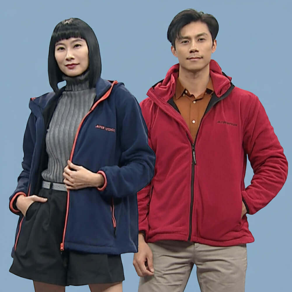 FUN OUTDOOR禦寒親膚刷毛外套