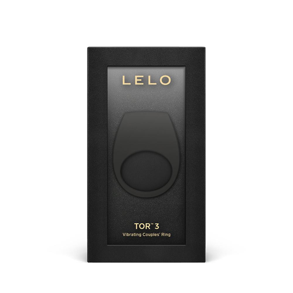 瑞典LELO TOR™ 3 智能 App 雙人陰莖震動環-黑