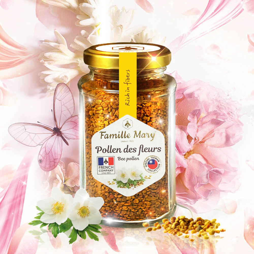 法國瑪莉家族香檳區鮮採蜂花粉(100g)/瓶×8