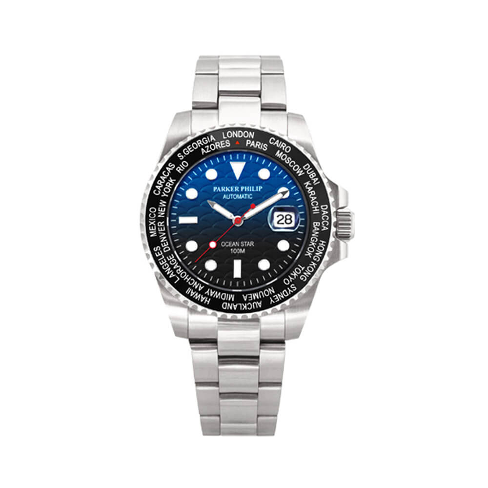 PARKER PHILIP水鬼王潛水腕錶