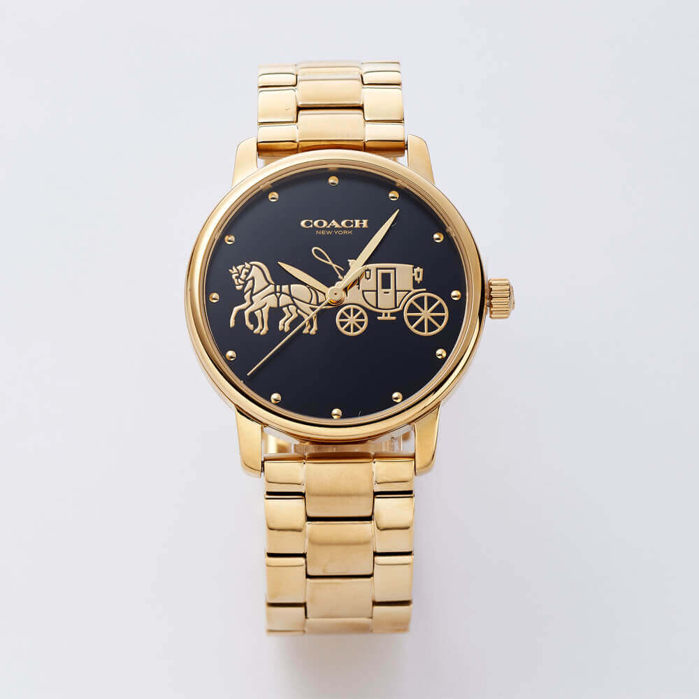 COACH鏈帶腕錶馬到成功限定組