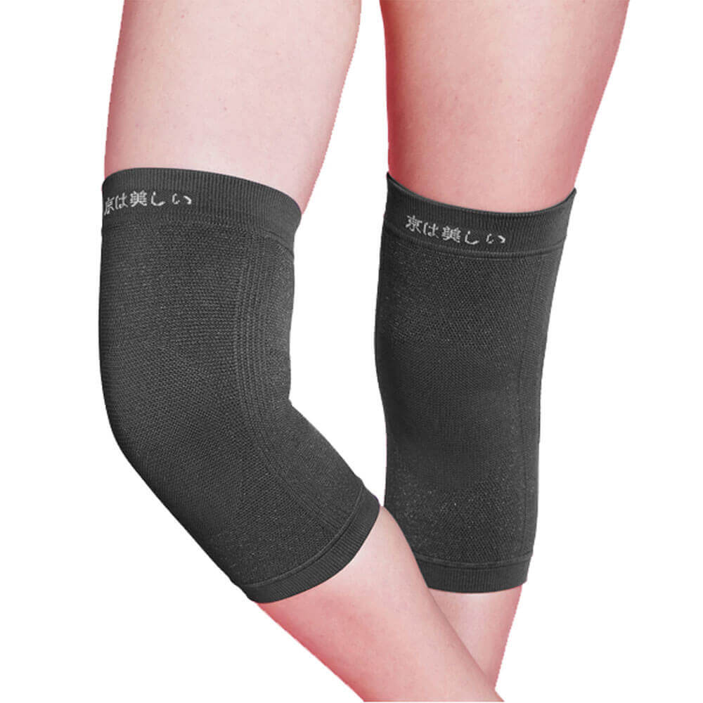 京美竹炭銀纖護膝繞境組(2入/盒)x2