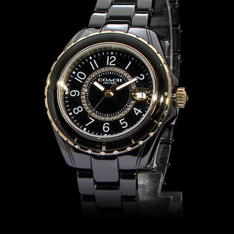 黃金週特惠! COACH經典全陶瓷腕錶
