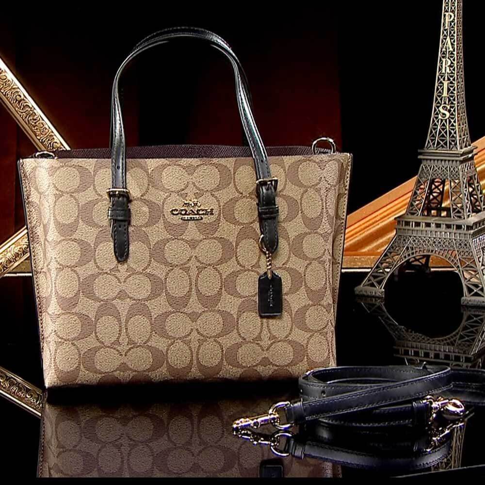 黃金週特惠! Coach經典三層兩用包