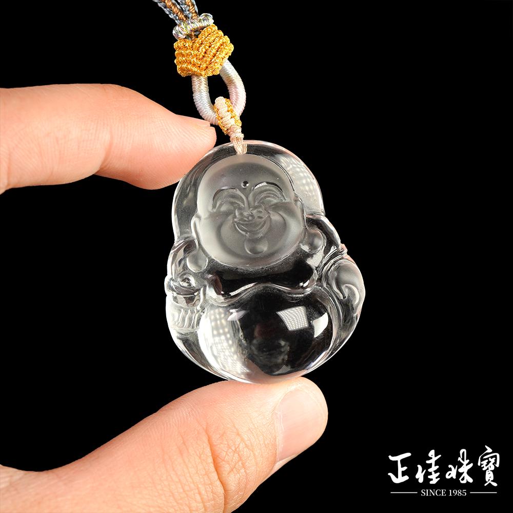 正佳珠寶】白水晶頂級超淨透彌勒大肚佛34g 白水晶吊墜- ViVa美好購物網