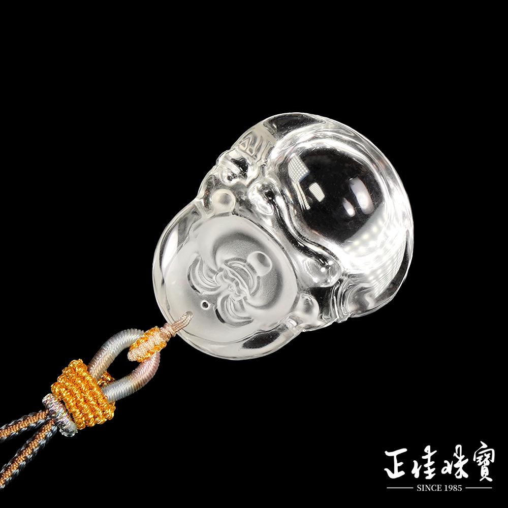 正佳珠寶】白水晶頂級超淨透彌勒大肚佛34g 白水晶吊墜- ViVa美好購物網